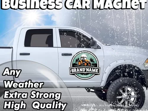 Magnet sheet die cut