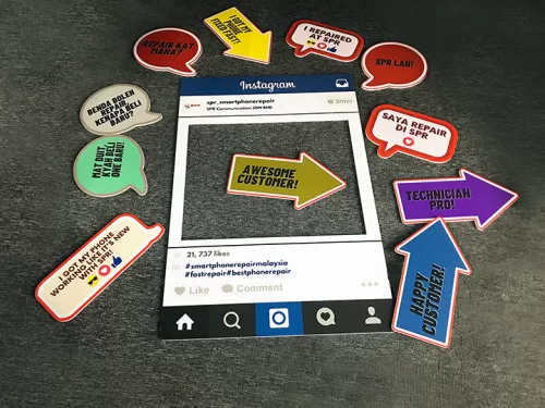 Foamboard / PVC board Die cut