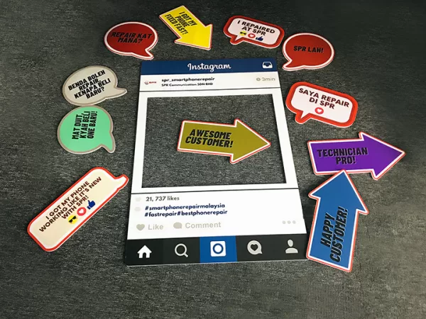 Foamboard / PVC board Die cut